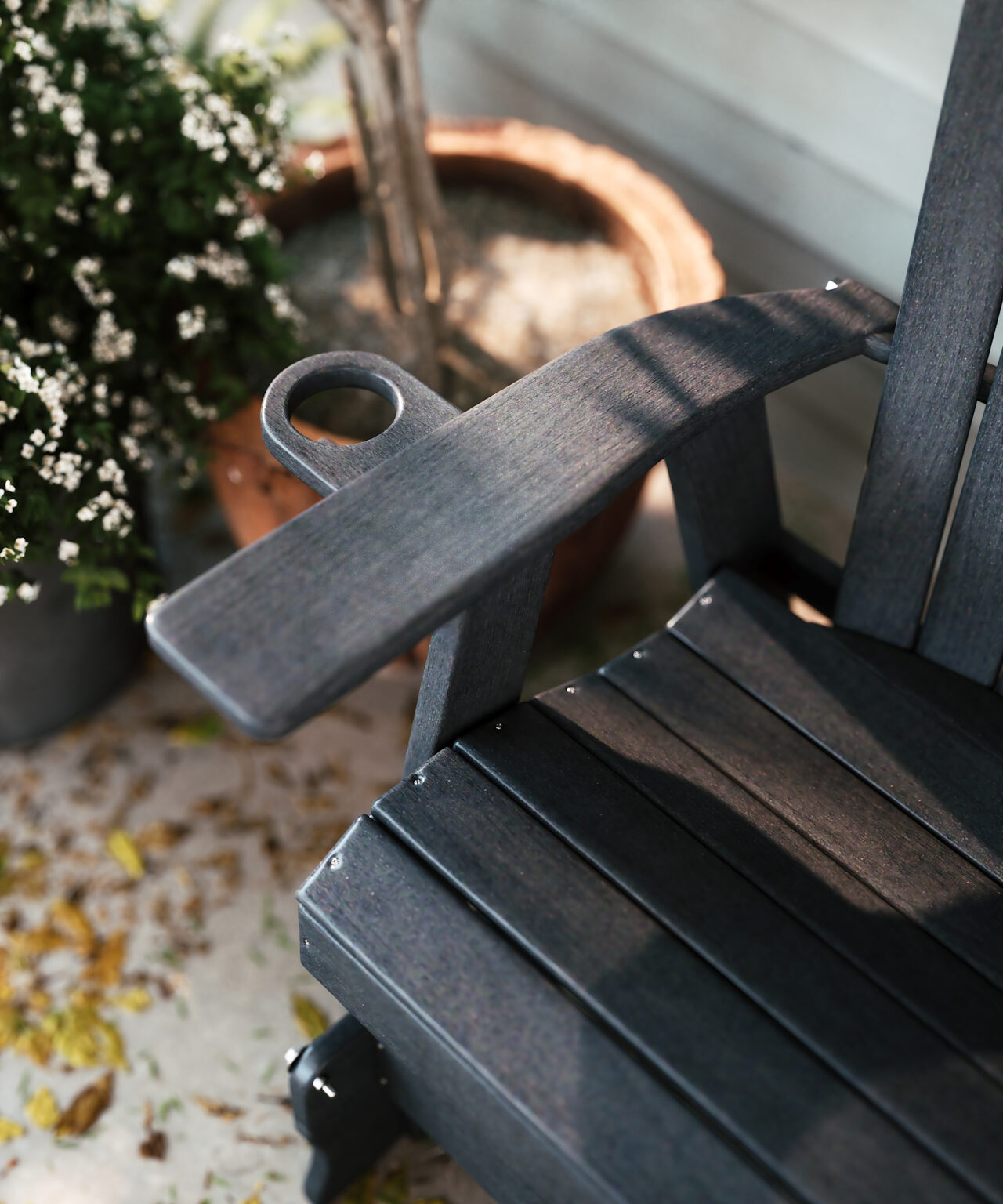 adirondack glider chair detail 241130